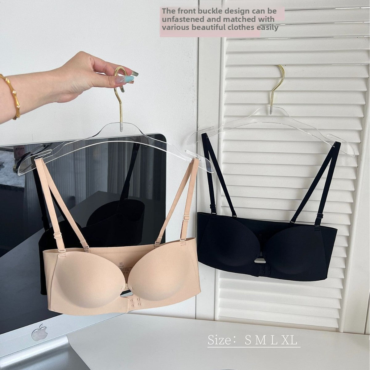 Front Clasp Push-Up Bra