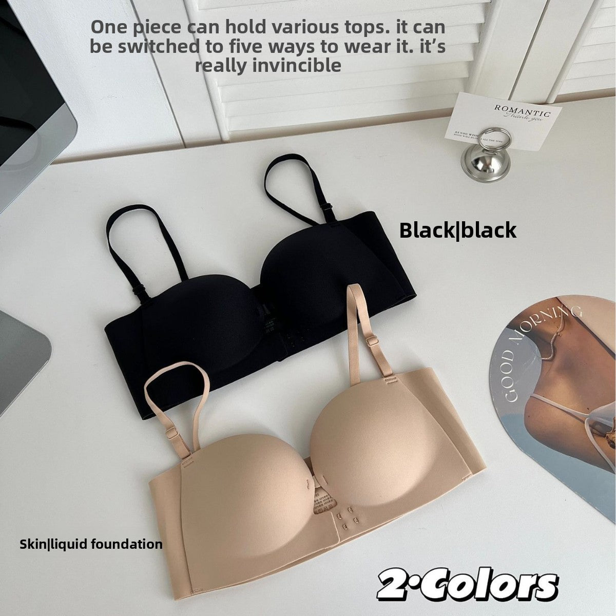 Front Clasp Push-Up Bra
